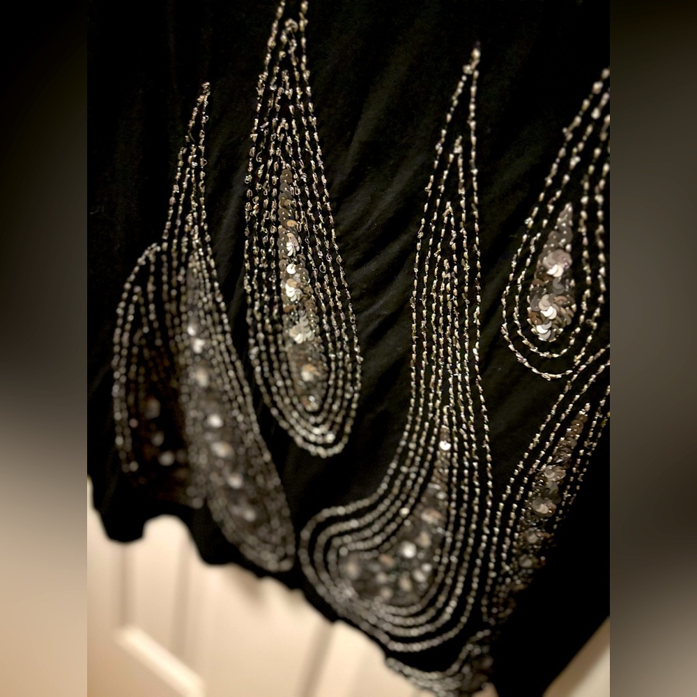 Black Studded Dress - Picture 2 of 6